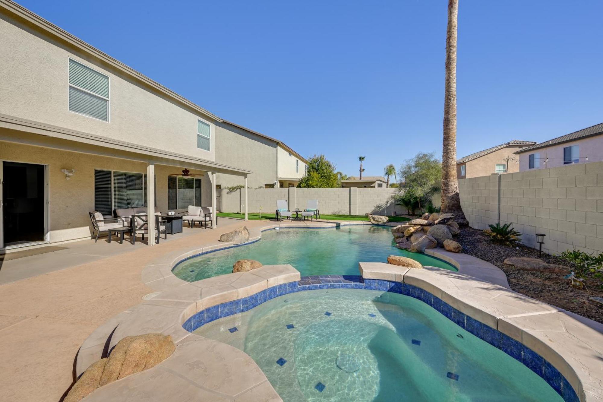 Spacious Arizona Home Pool, 9 Mi To San Tan Mtn Queen Creek Extérieur photo
