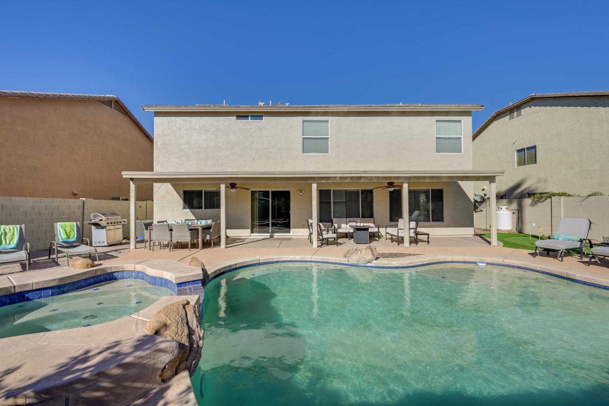 Spacious Arizona Home Pool, 9 Mi To San Tan Mtn Queen Creek Extérieur photo