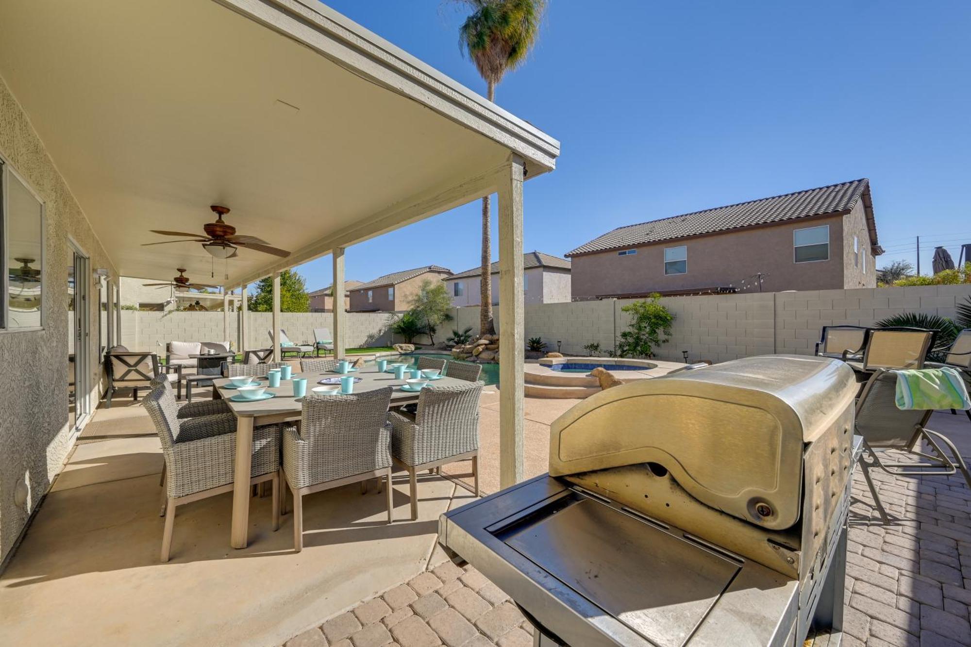 Spacious Arizona Home Pool, 9 Mi To San Tan Mtn Queen Creek Extérieur photo