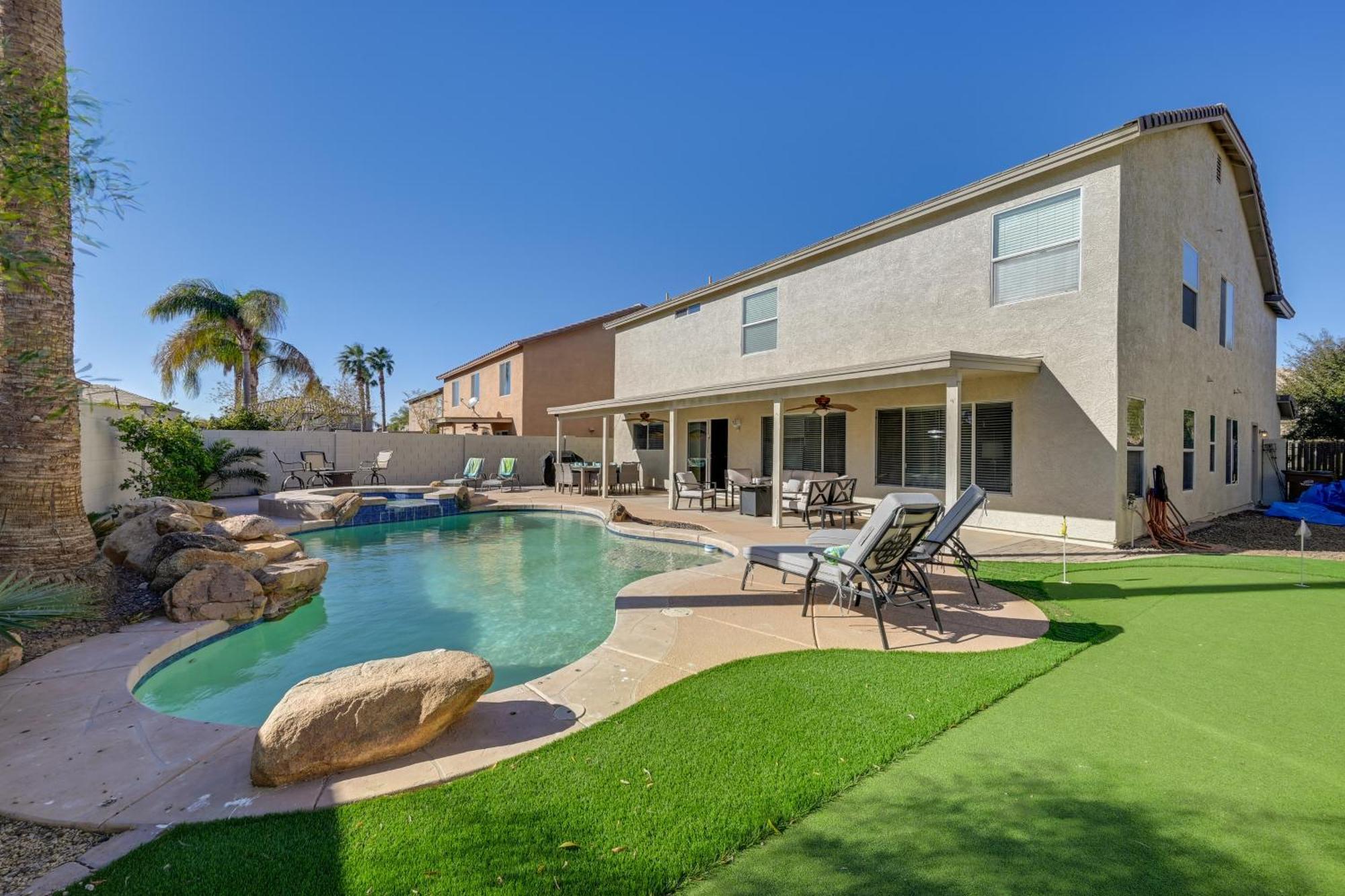 Spacious Arizona Home Pool, 9 Mi To San Tan Mtn Queen Creek Extérieur photo